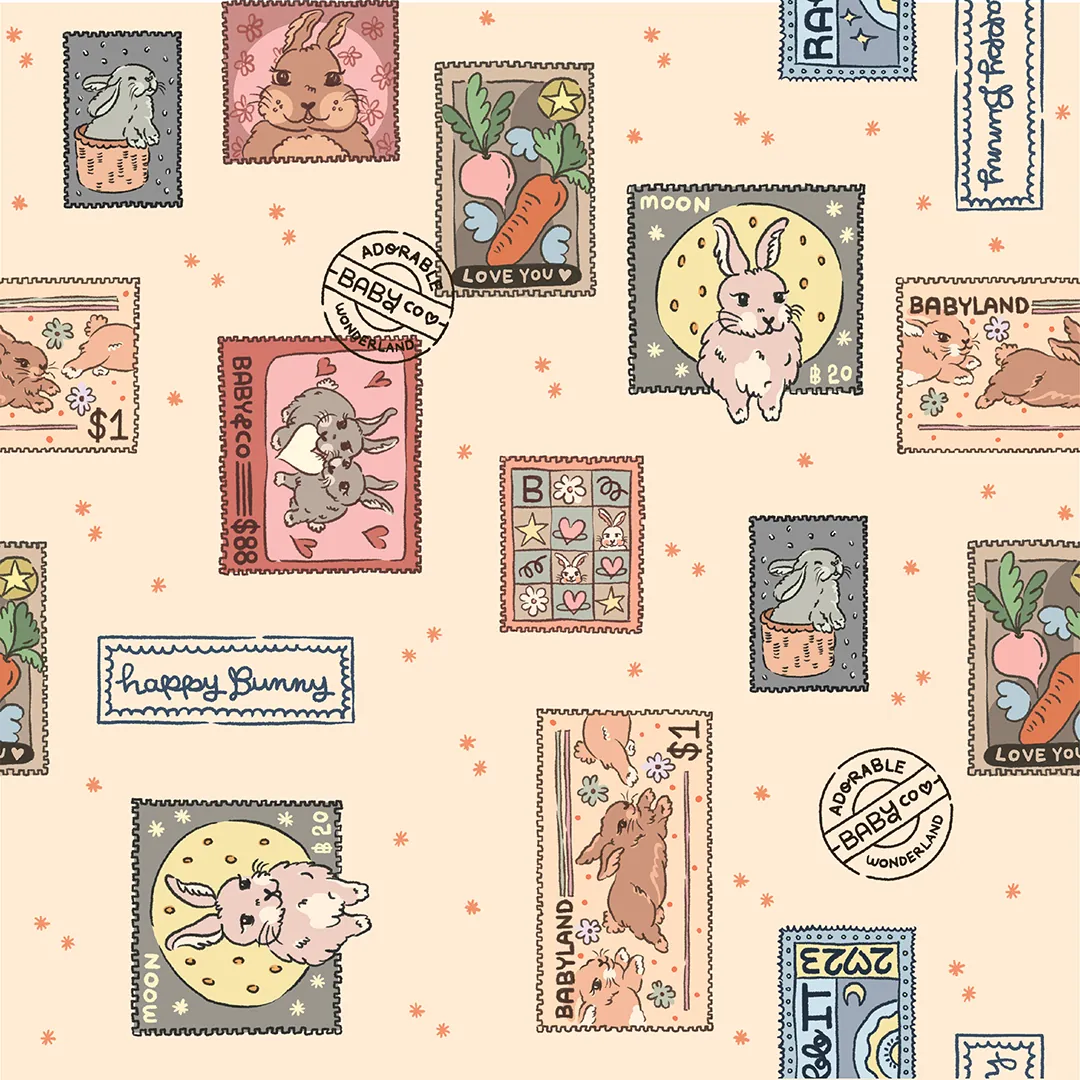 ลาย Rabbit in Wonderland