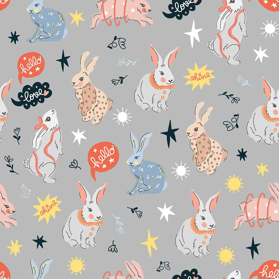 ลาย Rabbit Universe